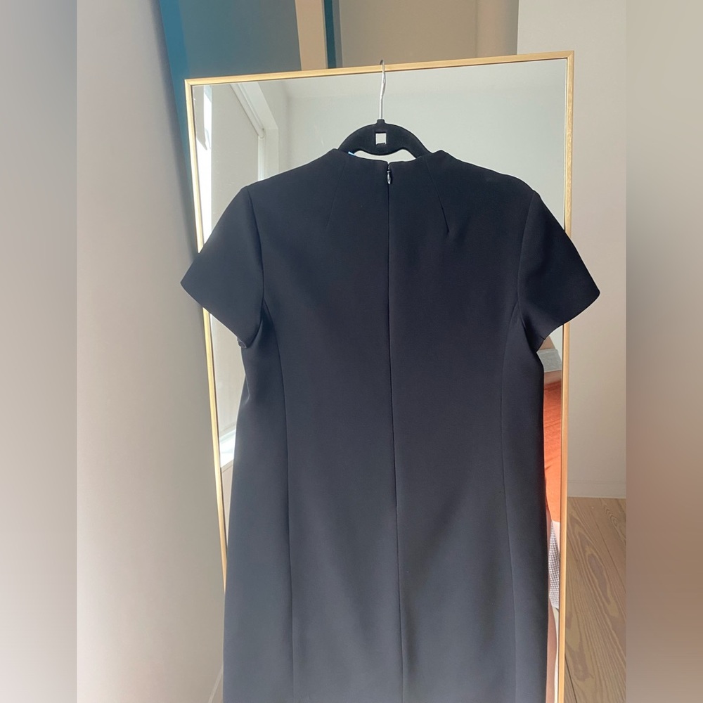 Theory Cap Sleeve Work Mini Dress - Picture 6 of 8